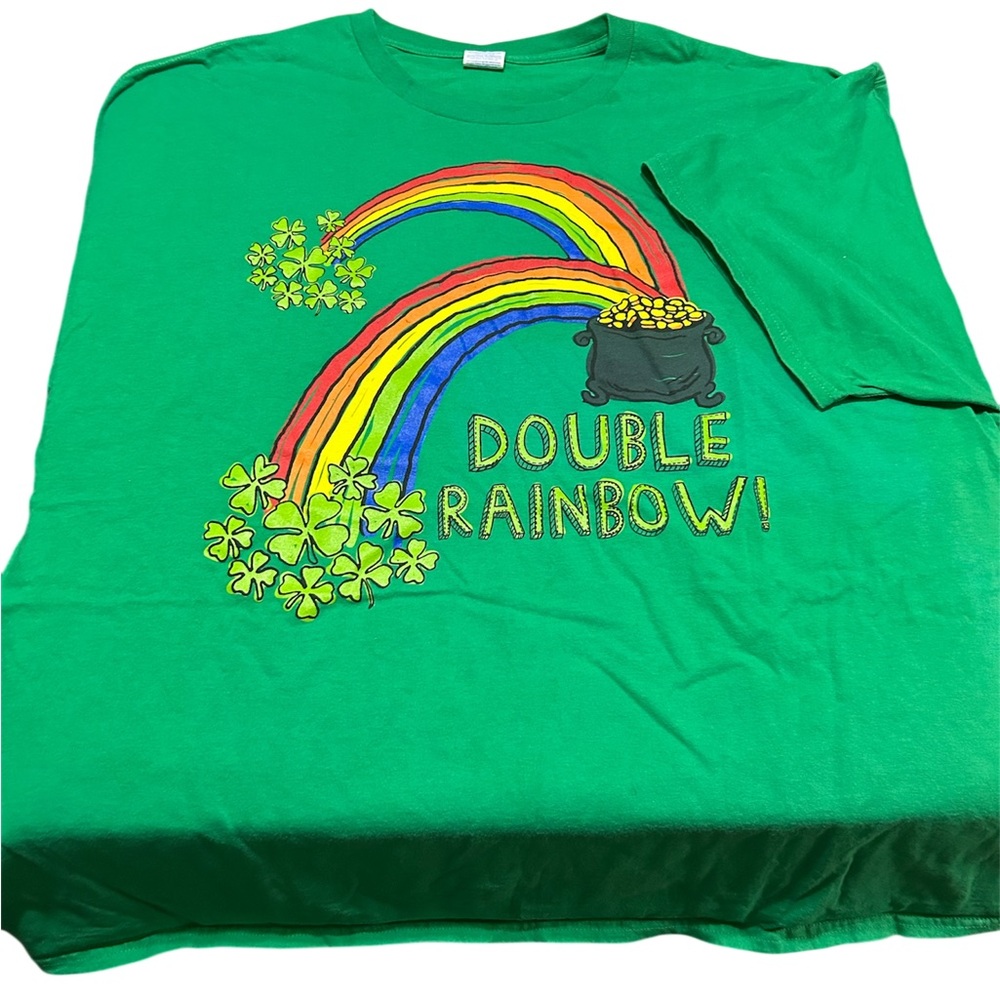 Green Double Rainbow T-Shirt